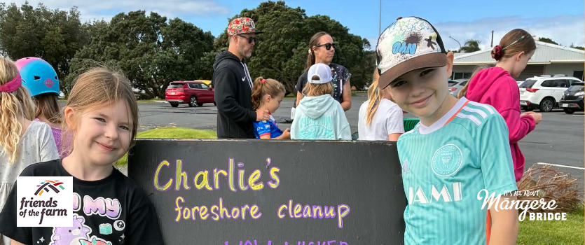 Charlie’s Foreshore Clean Up