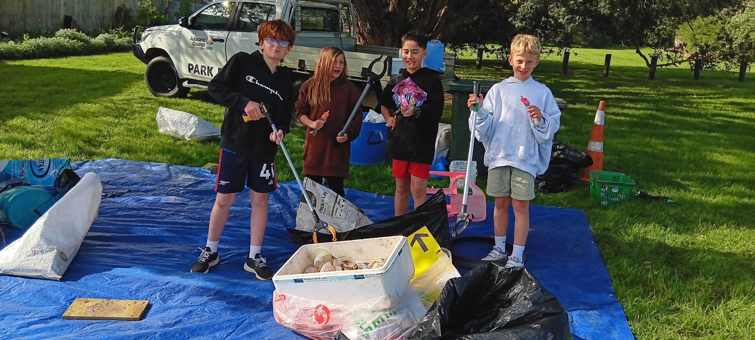World Clean Up Day 2026 at Māngere Bridge